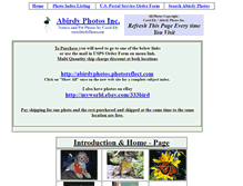 Tablet Screenshot of abirdyphotos.com